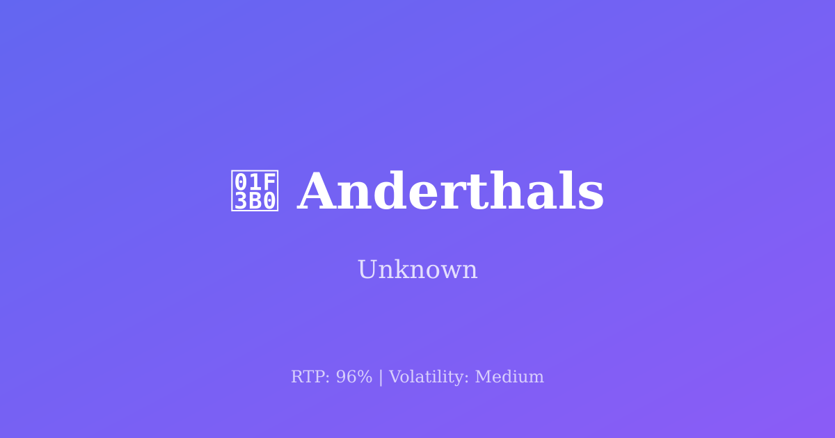 Anderthals